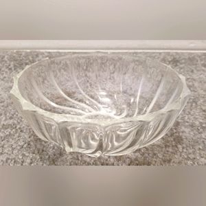 Pressed Glass Bowl